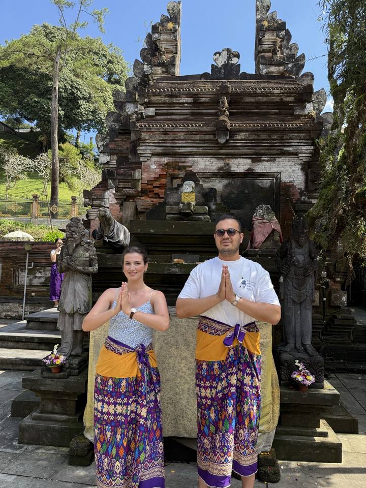 Bali'de geleneksel sunular